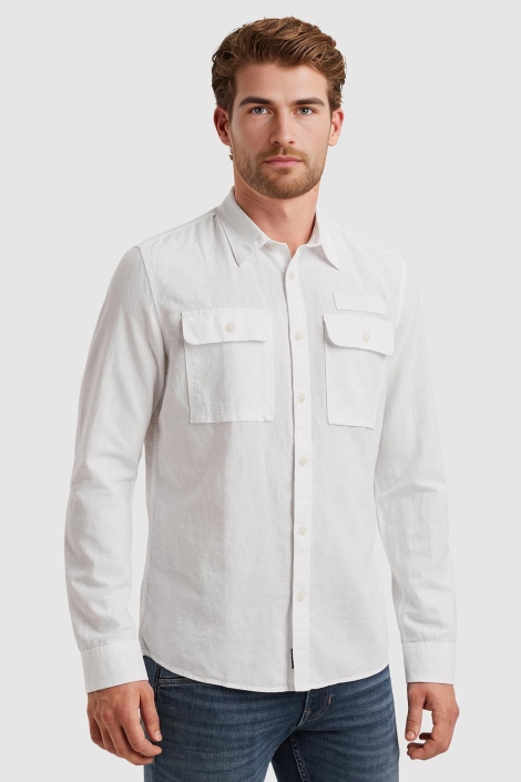 PME legend long sleeve shirt cotton/linen